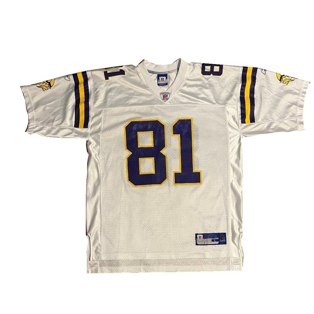 Reebok Nate Burleson Minnesota Vikings NFL Jersey #81 Size L